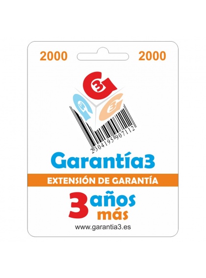 Garantias GARANTIA3 G3PD3ES2000